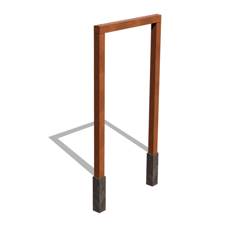 Corten jeklena pergola - Raven - 150 x 230 cm