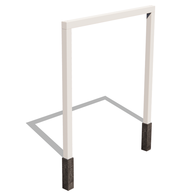 Jeklena pergola - Raven - 250 x 230 cm