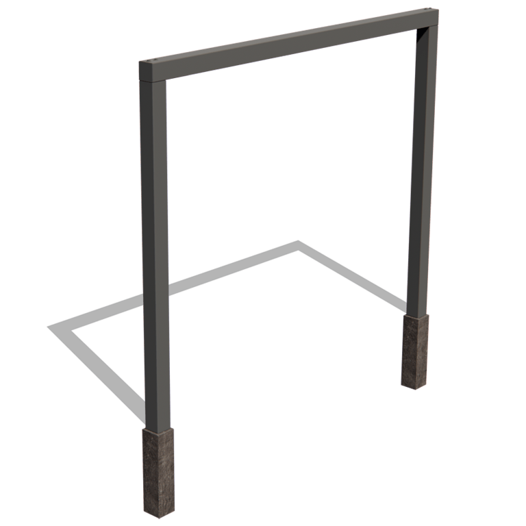 Jeklena pergola - Raven - 300 x 230 cm
