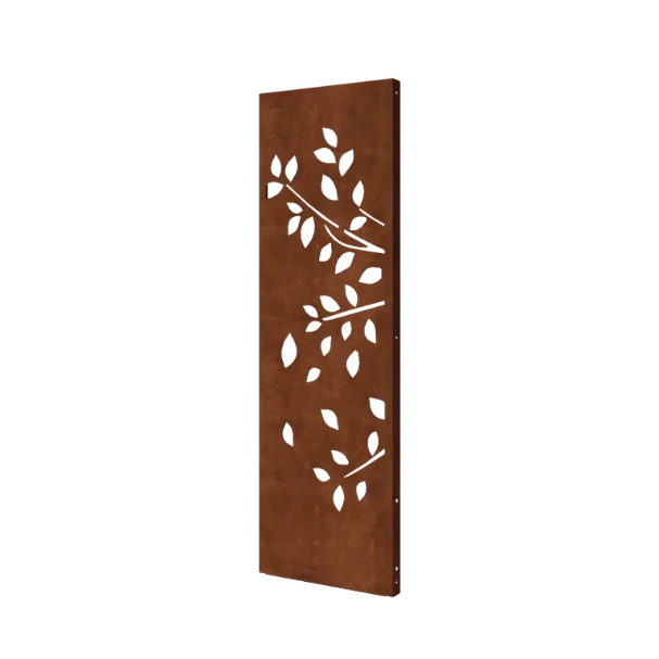 Corten jekleni panel - Drevo - Del 1 - 60 x 6 x 190 cm