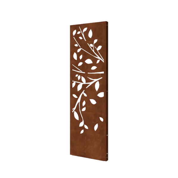 Corten jekleni panel - Drevo - Del 2 - 60 x 6 x 190 cm