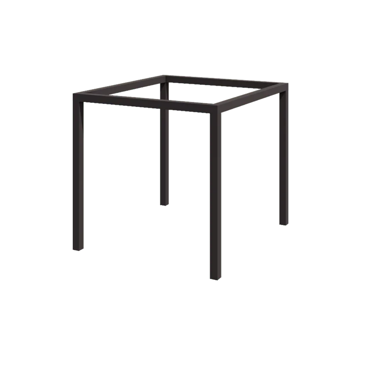 Jeklena pergola - Kvadrat - 274 x 250 x 230 cm - RAL7016 mat (antracitno siva) - Brez betonskega podstavka